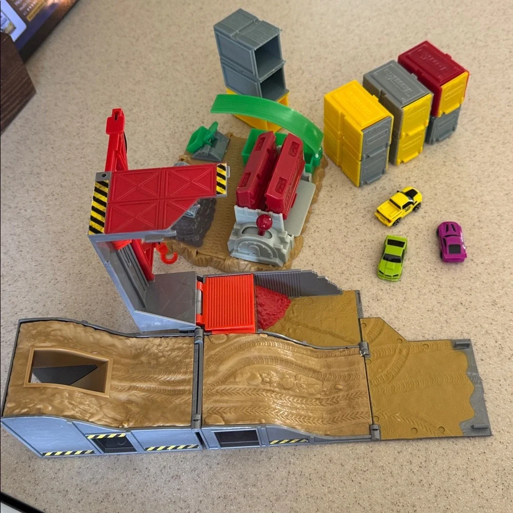 Micro Machines Construction Playset and Hasbro Tonka Tiny’s Cars and Playset